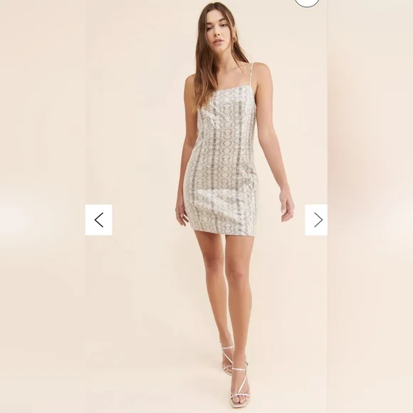 Endless Rose | Dresses | Nwt Endless Rose Snake Print Sequin Dress |  Poshmark